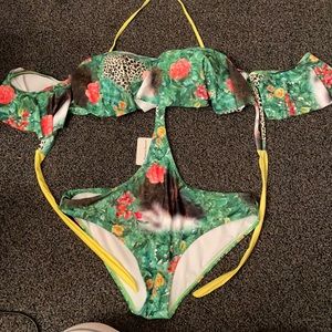 Animal Print Bathing Suit